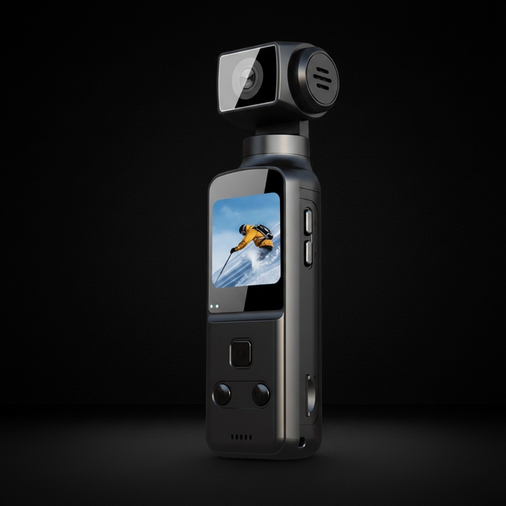 Mini fotocamera 4K - Dark Tech No Text