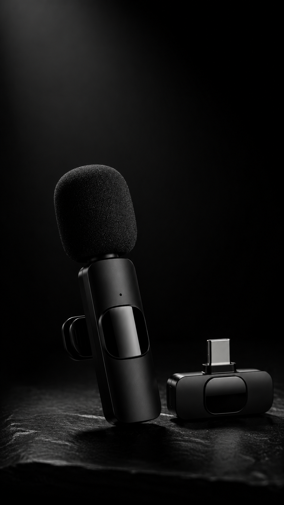 Microfono Wireless Professionale per Smartphone, Fotocamere e Creator